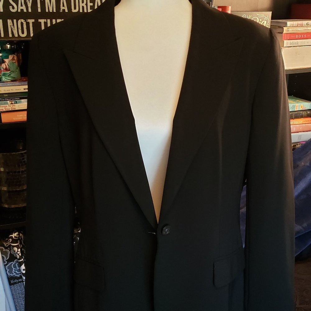 MICHAEL Michael Kors Black Blazer sz 16 - 1 button